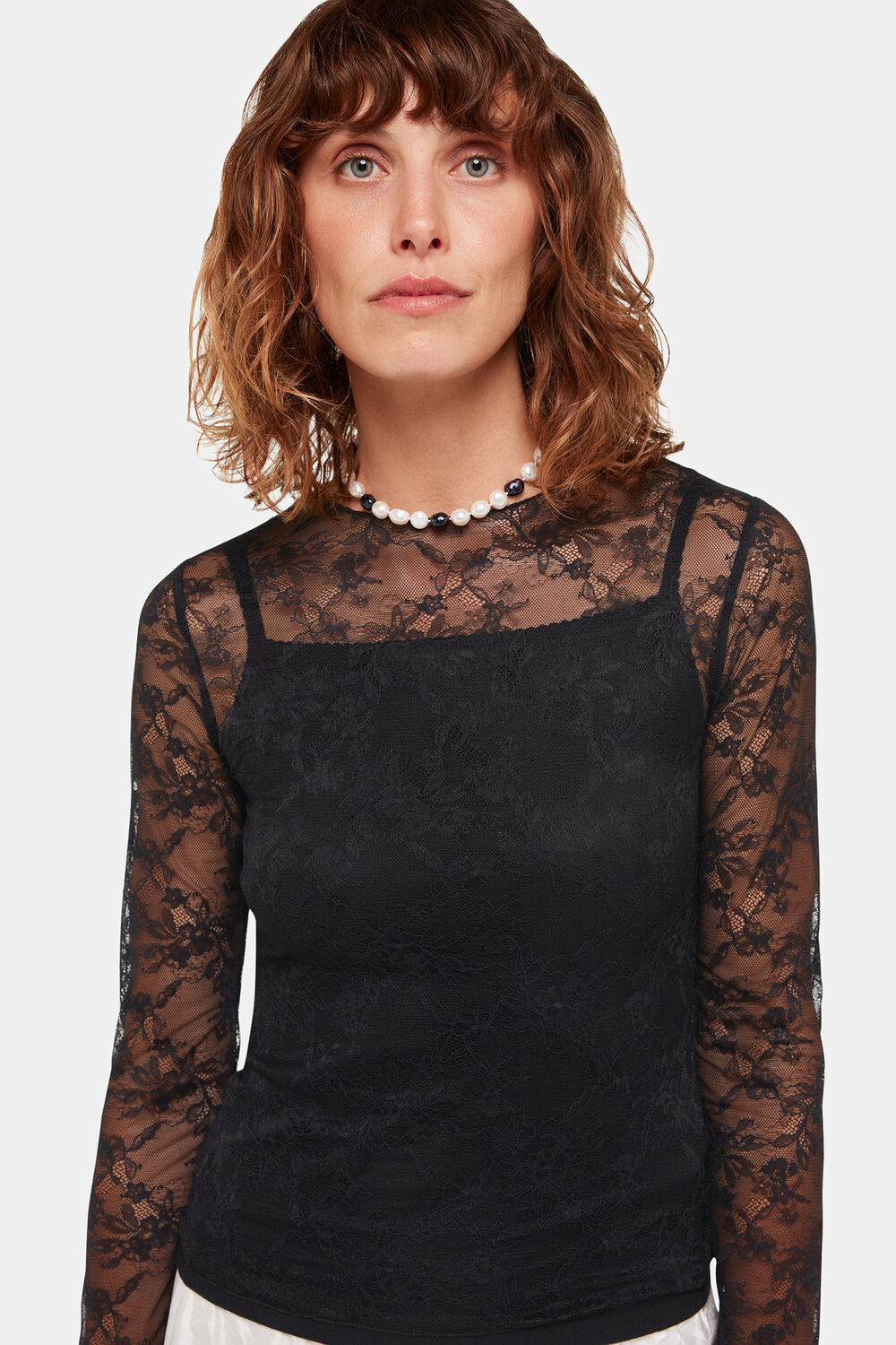 Hai Agneta Lace Top