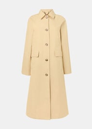 Car Coat With Pocket Detail
