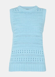 Chunky Cotton Pointelle Tank