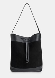 Sasha Suede Tote Bag
