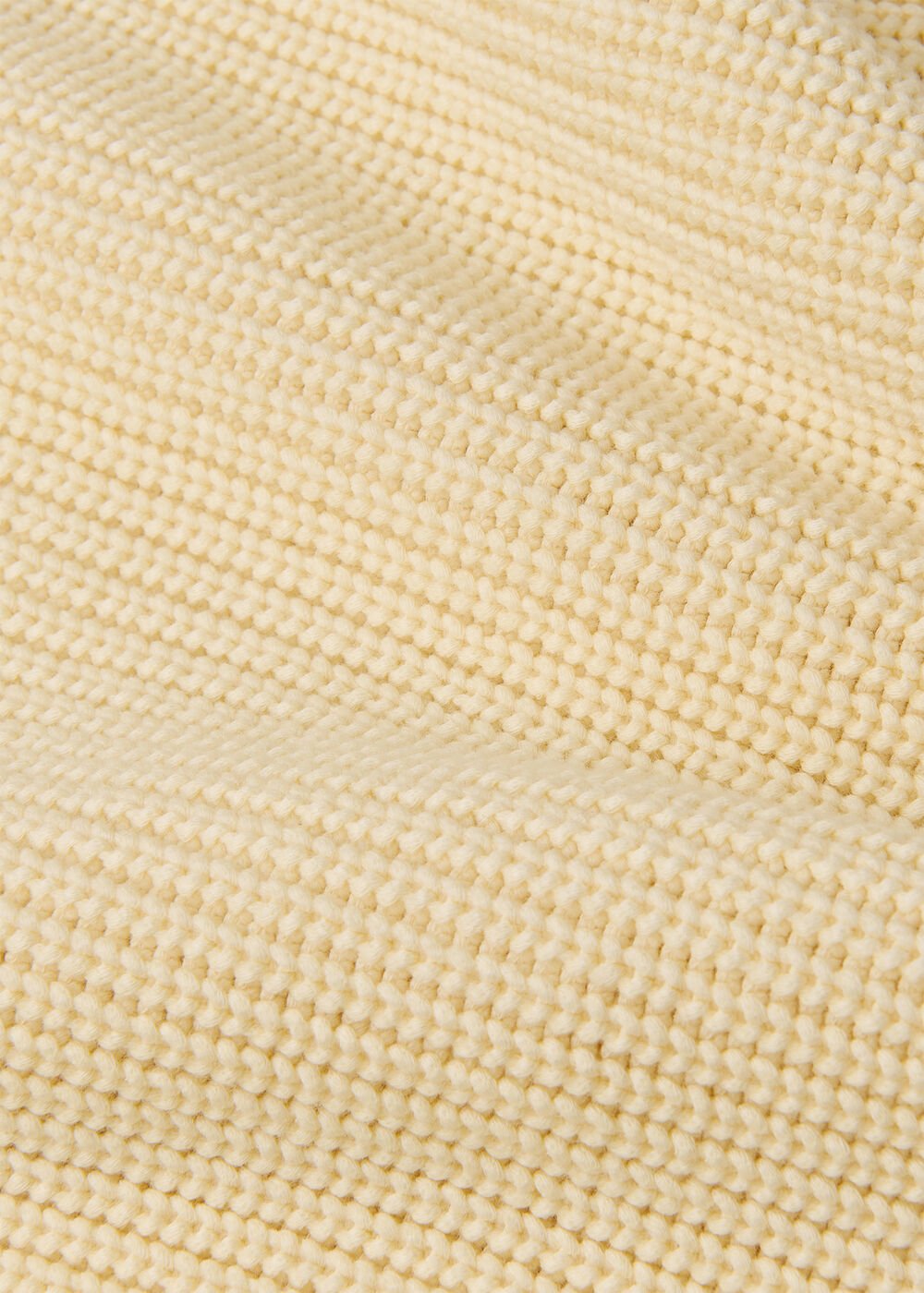 Rib Cable High Neck Jumper