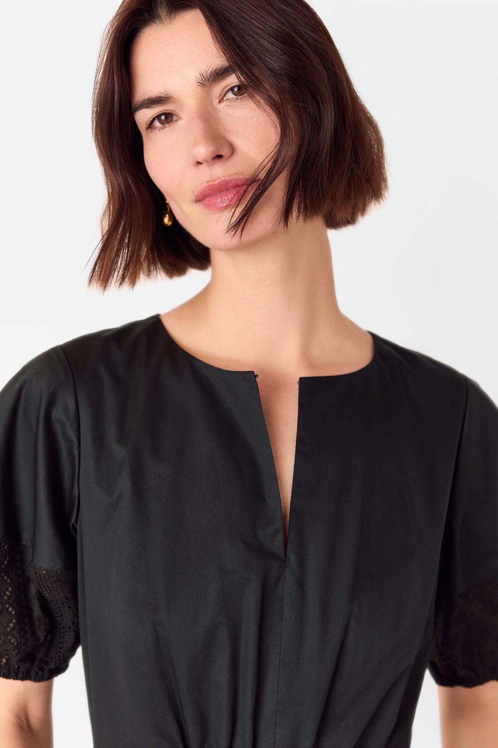 Broderie Poplin Jumpsuit
