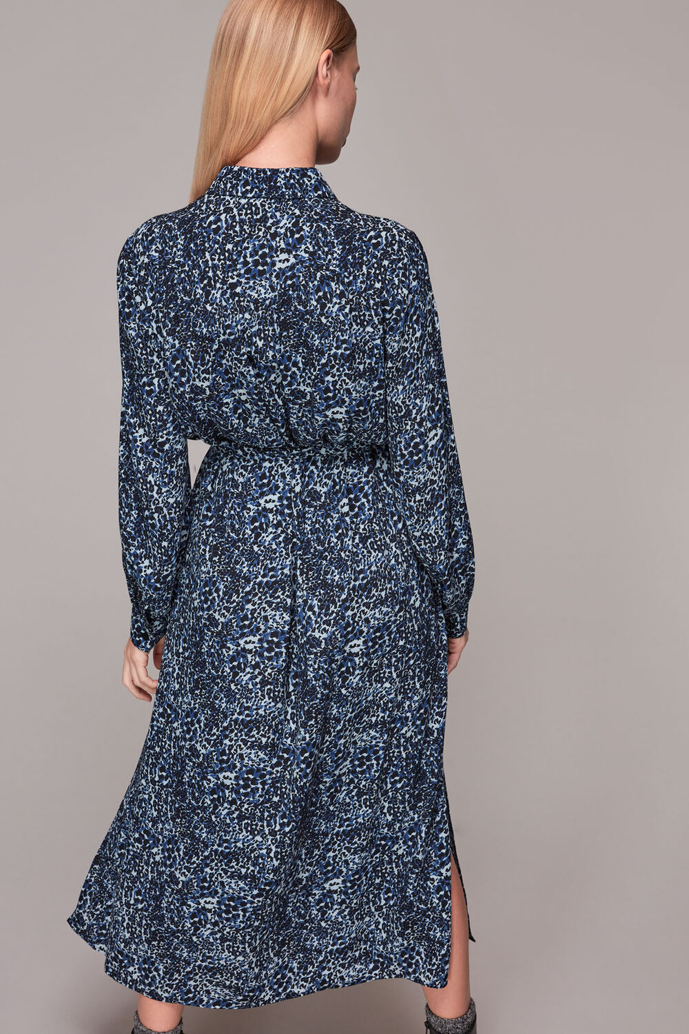 Micro Animal Shirt Dress