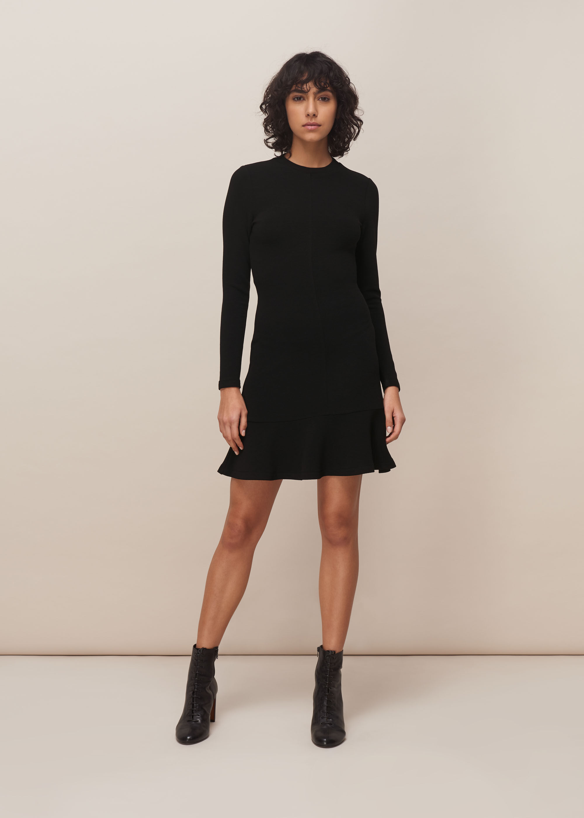 whistles jersey dress