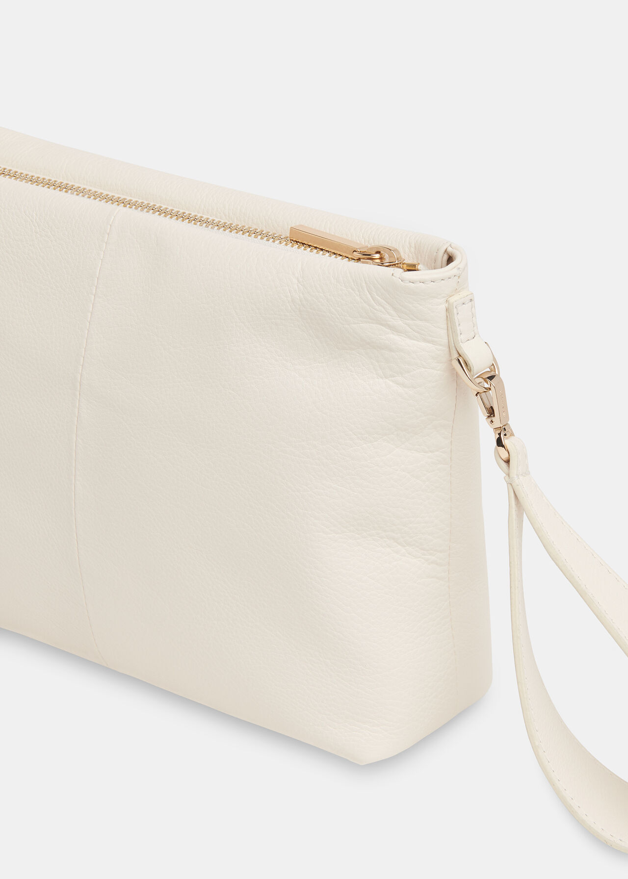Avah Zip Top Clutch