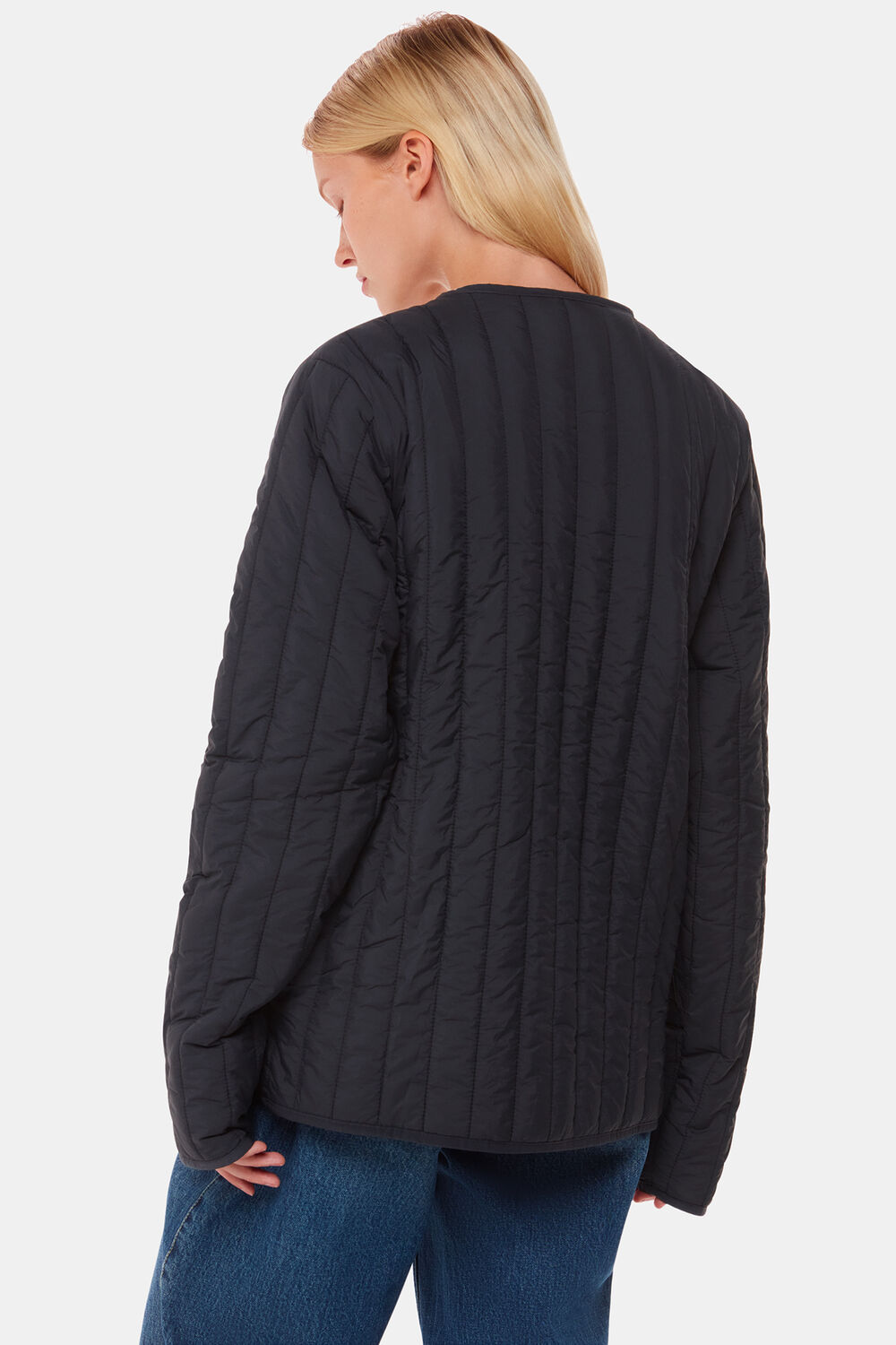 Navy Rains Liner Jacket