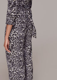 Smudged Cheetah Jumpsuit