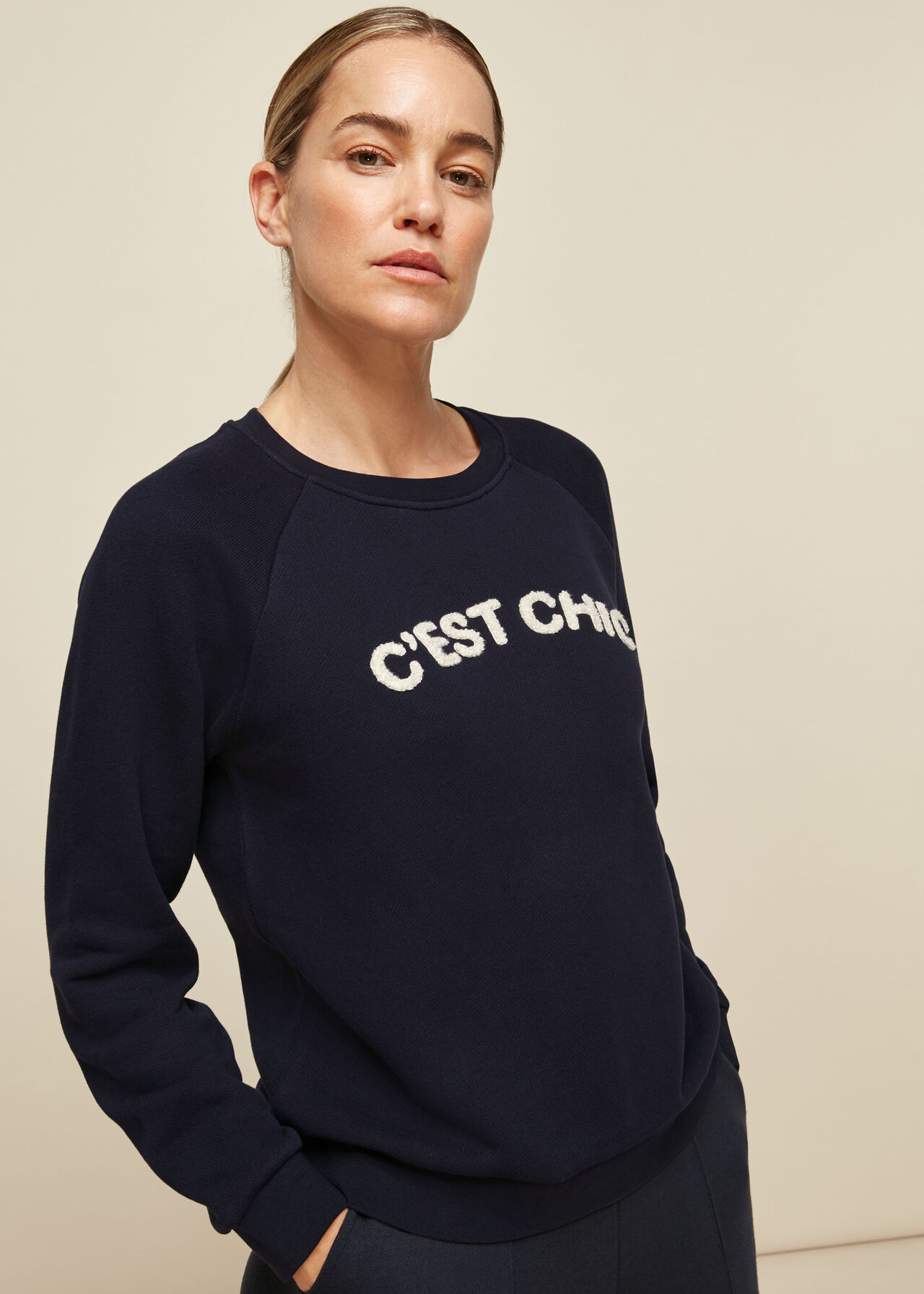 Cest Chic Logo Sweatshirt