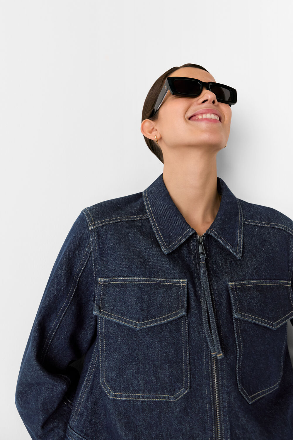Suzana Western Denim Jacket