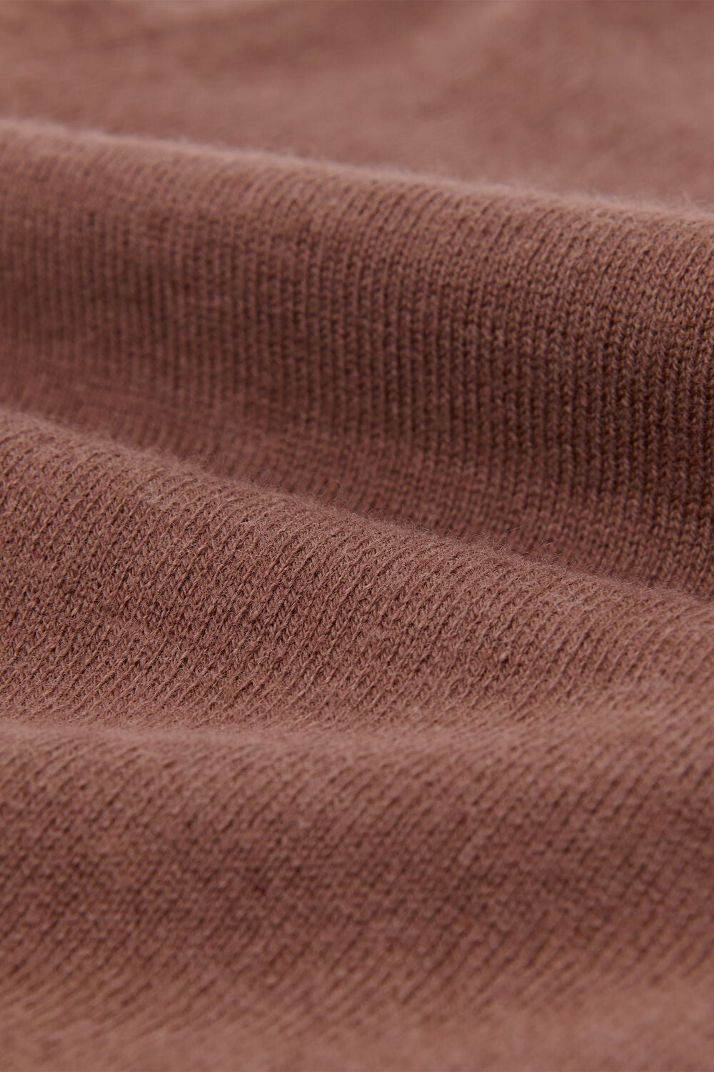 Fine Gauge Crew Neck Cardigan