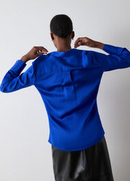 Satin Viscose Collared Shirt