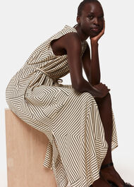 Angled Stripe Ilana Dress