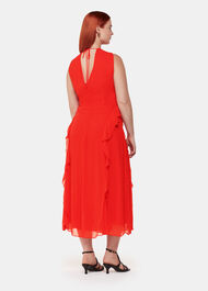Nellie Frill Detail Midi Dress