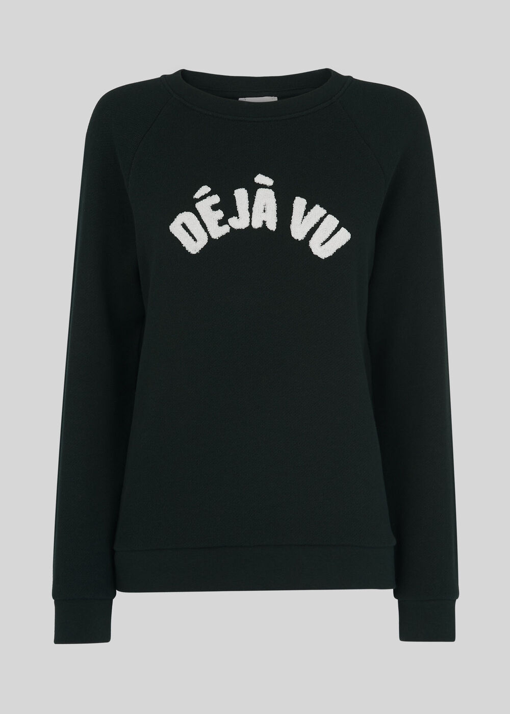 Deja Vu Logo Sweatshirt Dark Green