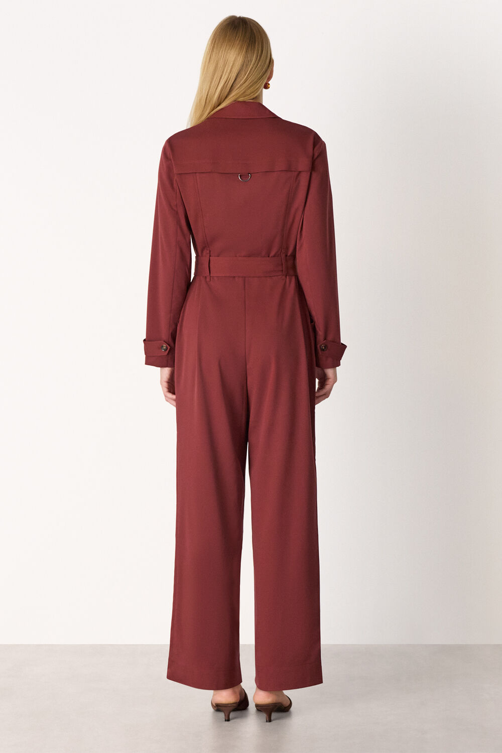 Trench Detail Jumpsuit