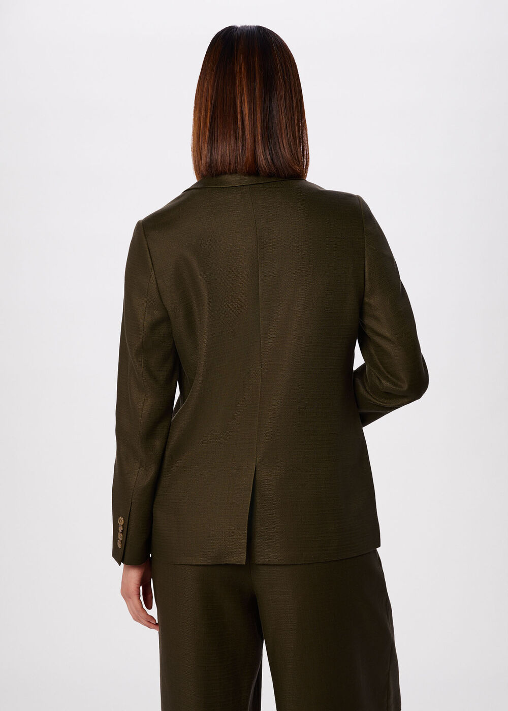 Relaxed Hopsack Blazer