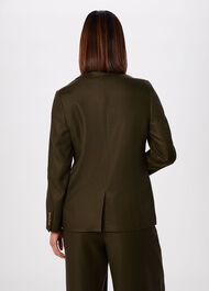 Relaxed Hopsack Blazer