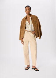 Ditsy Stem Textured Shirt