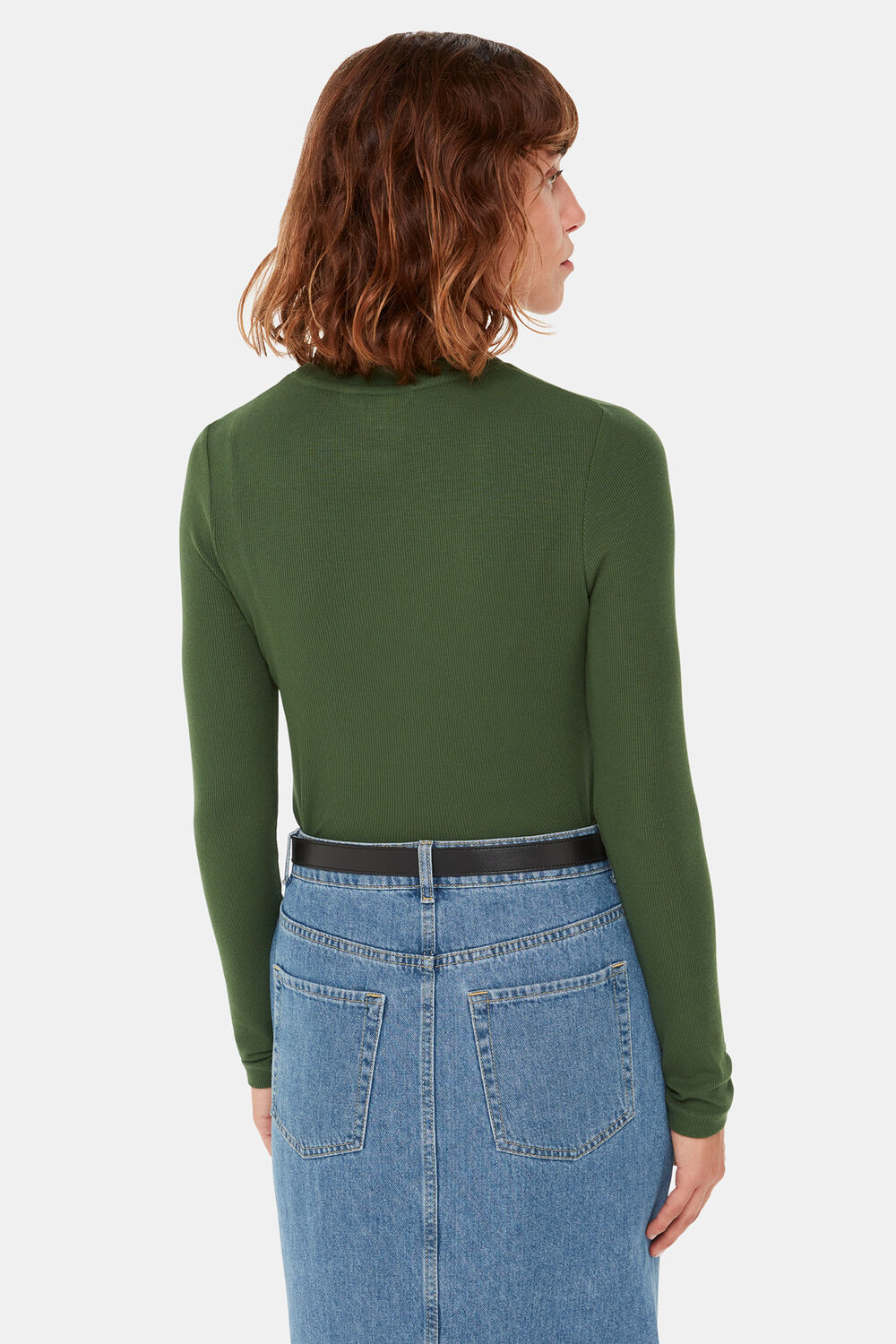 Essential Ribbed Crew Neck