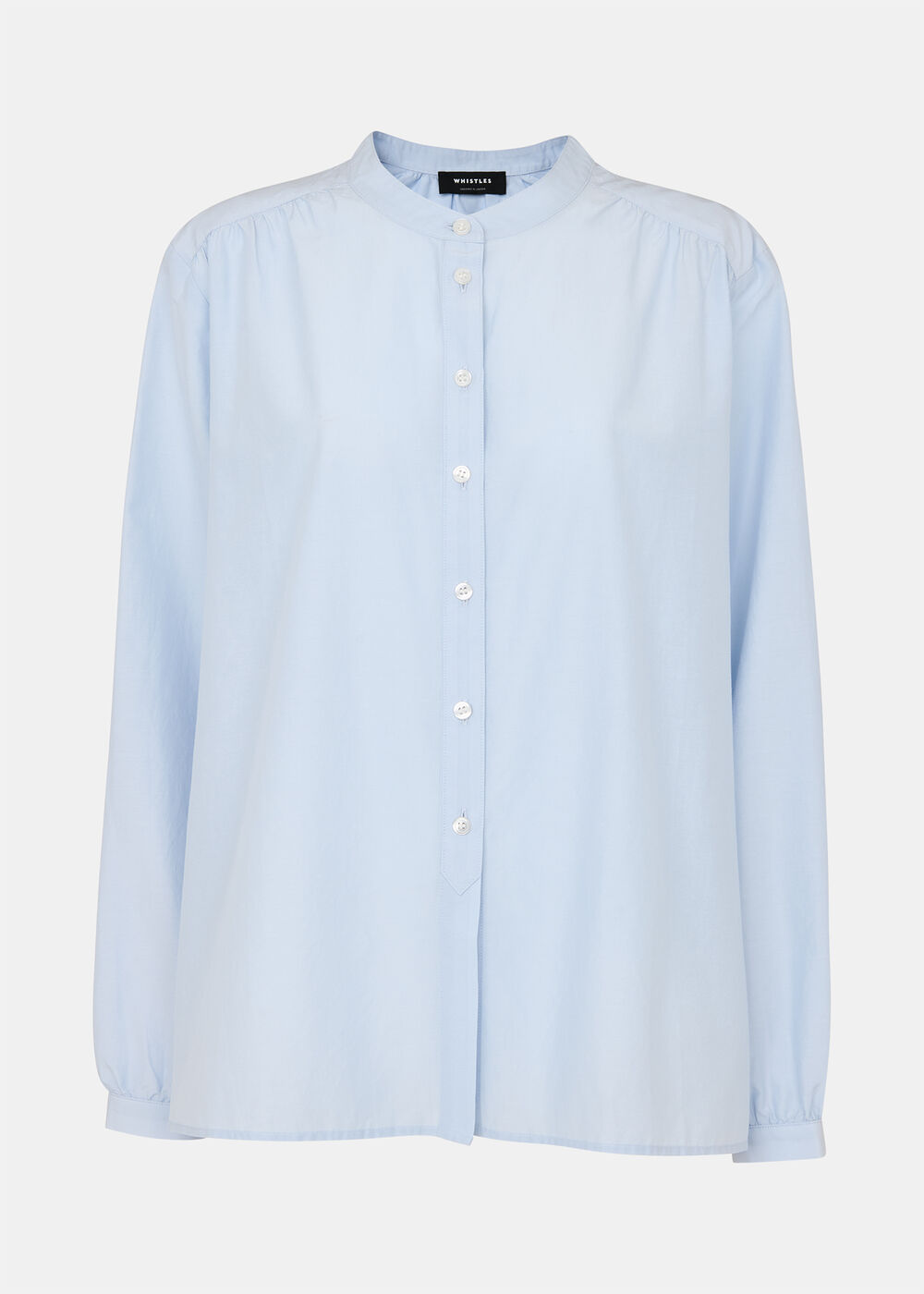 Silk Cotton Trapeze Shirt