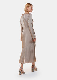 Luna Cowl Neck Midi Dress