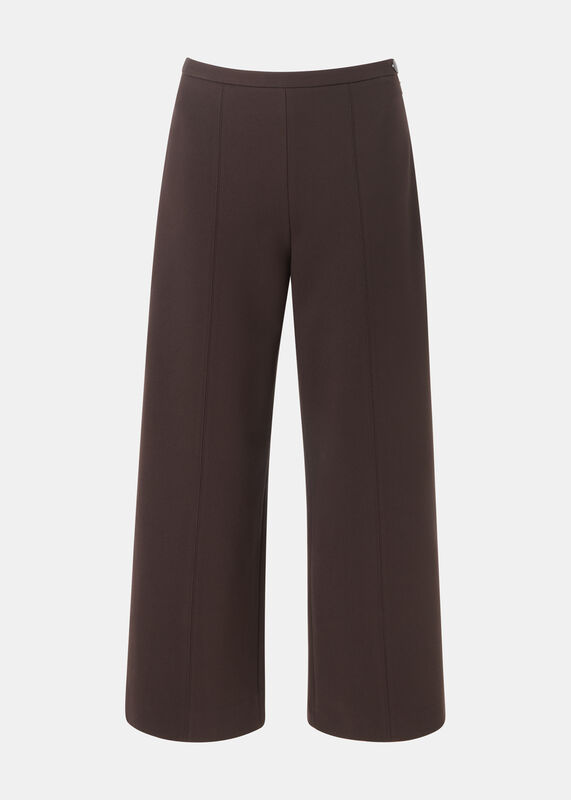 Brown Camilla Wide Leg Trouser