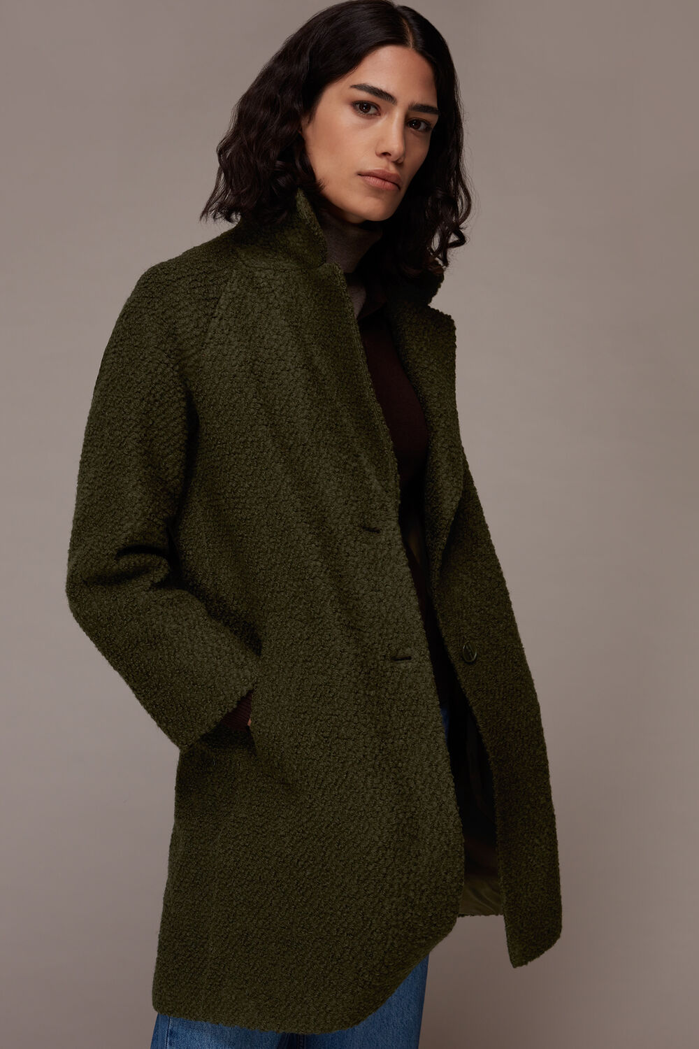 Daisy Boucle Casual Coat