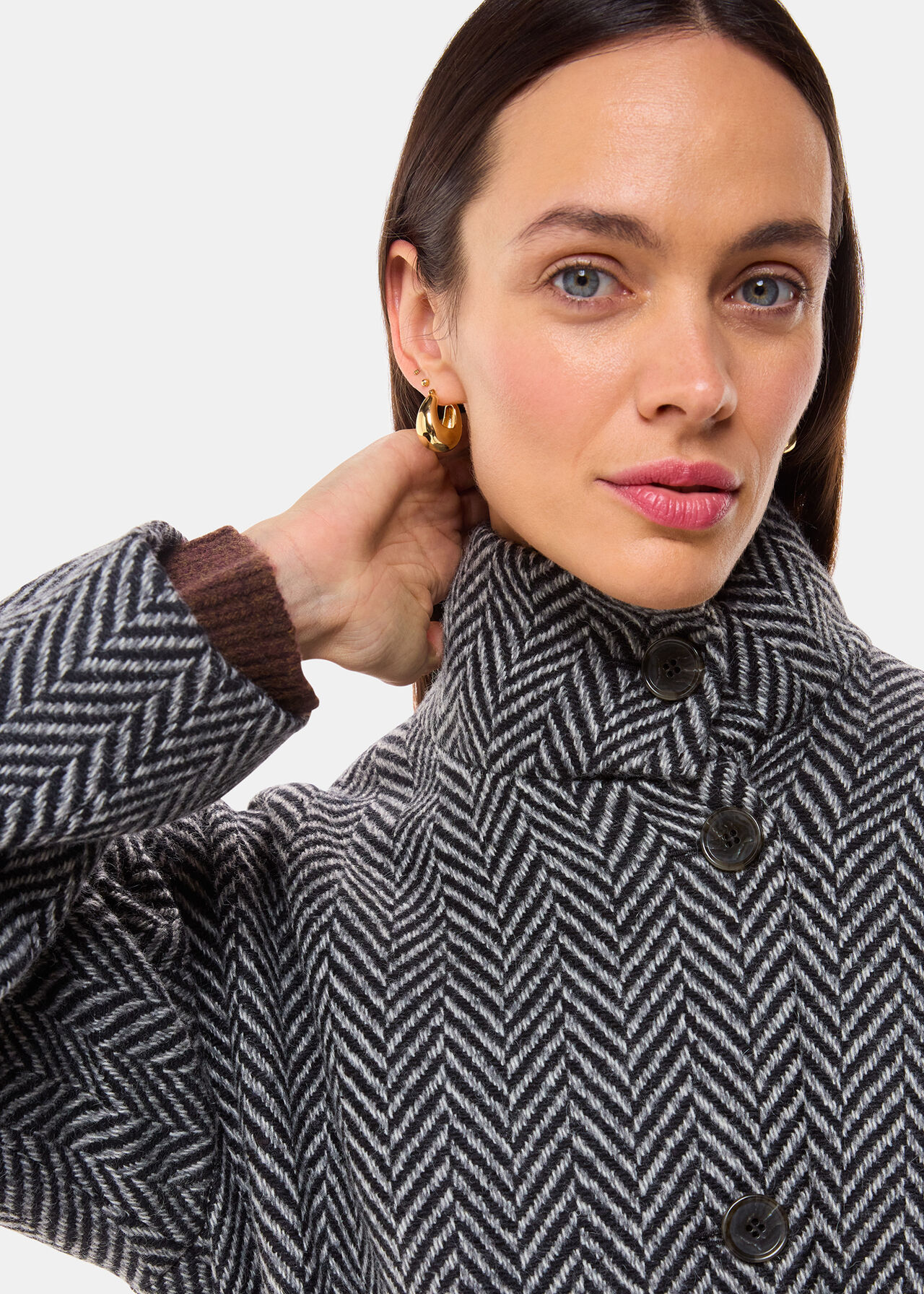 Cosette Funnel Neck Coat