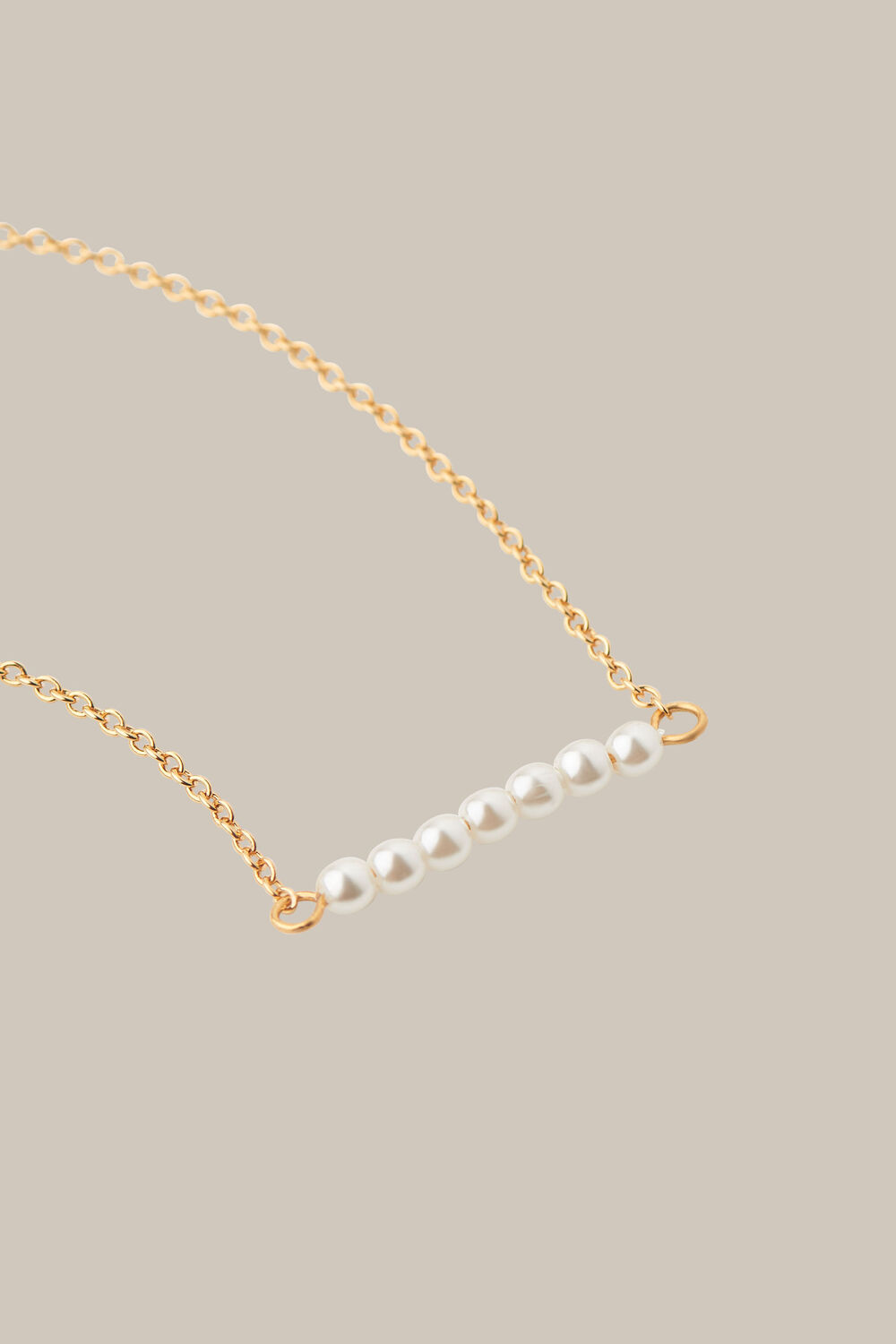 Pearl Bar Necklace