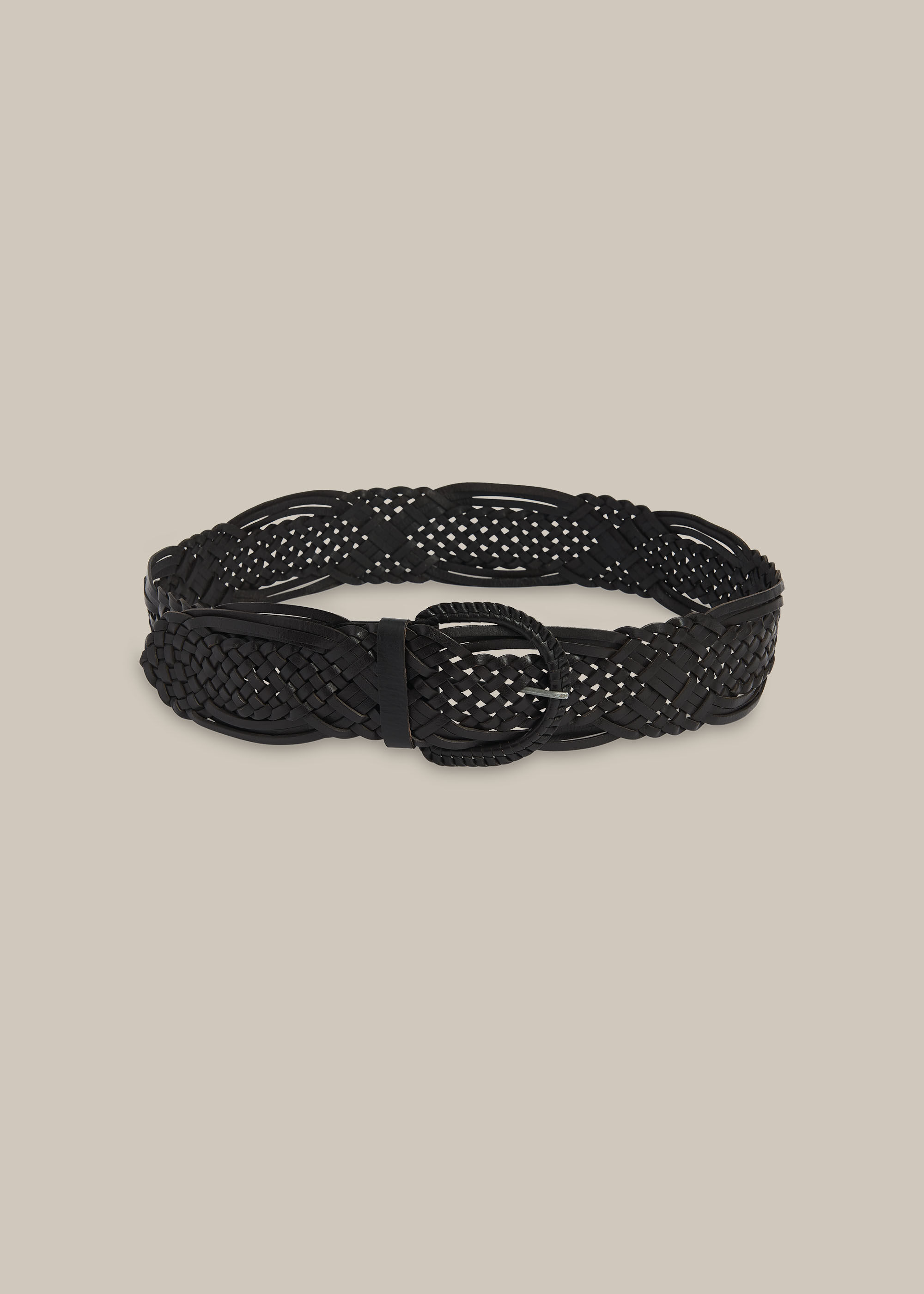 Wide Woven Belt