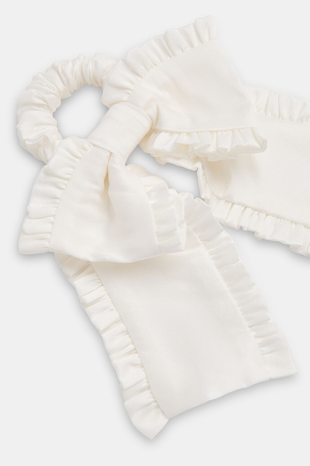 Ivory Hai Aster Scrunchie