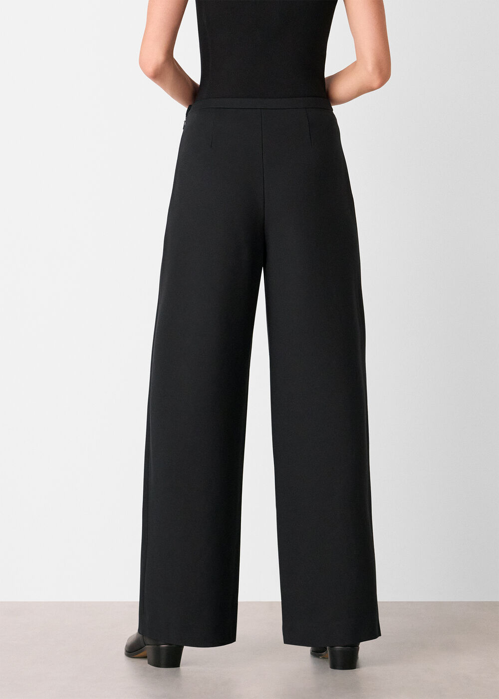 Ponte Wide Leg Trouser