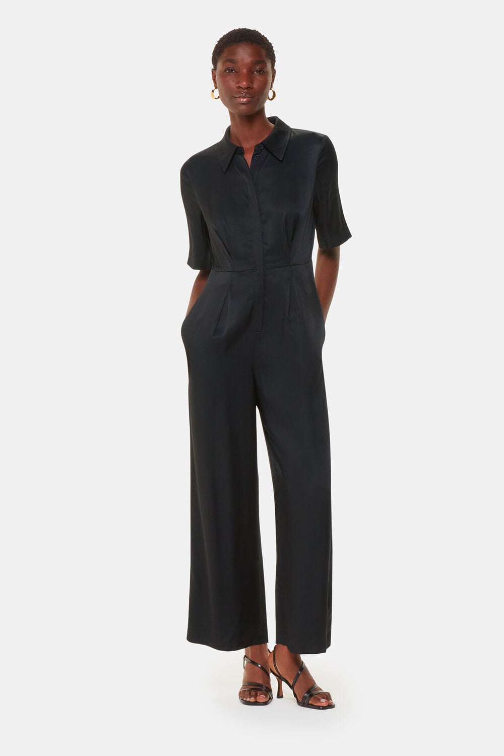 Black Edina Jumpsuit