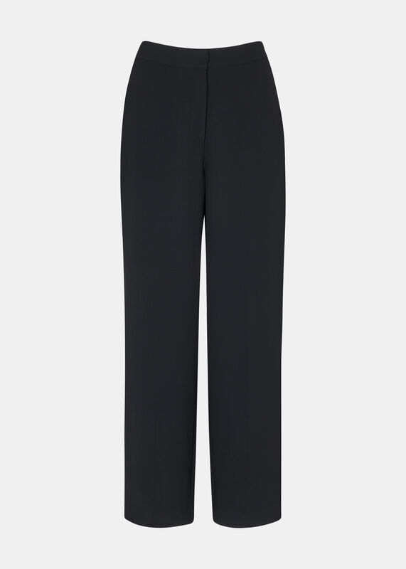 Black Ultimate Crepe Trouser