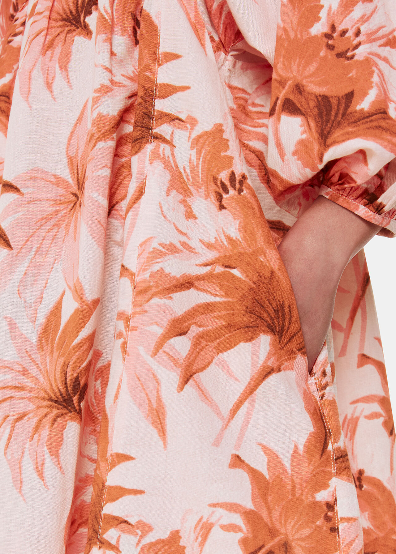 Honolulu Linen Blend Dress