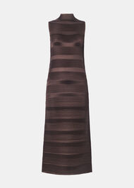 Sleeveless Plisse Midi Dress