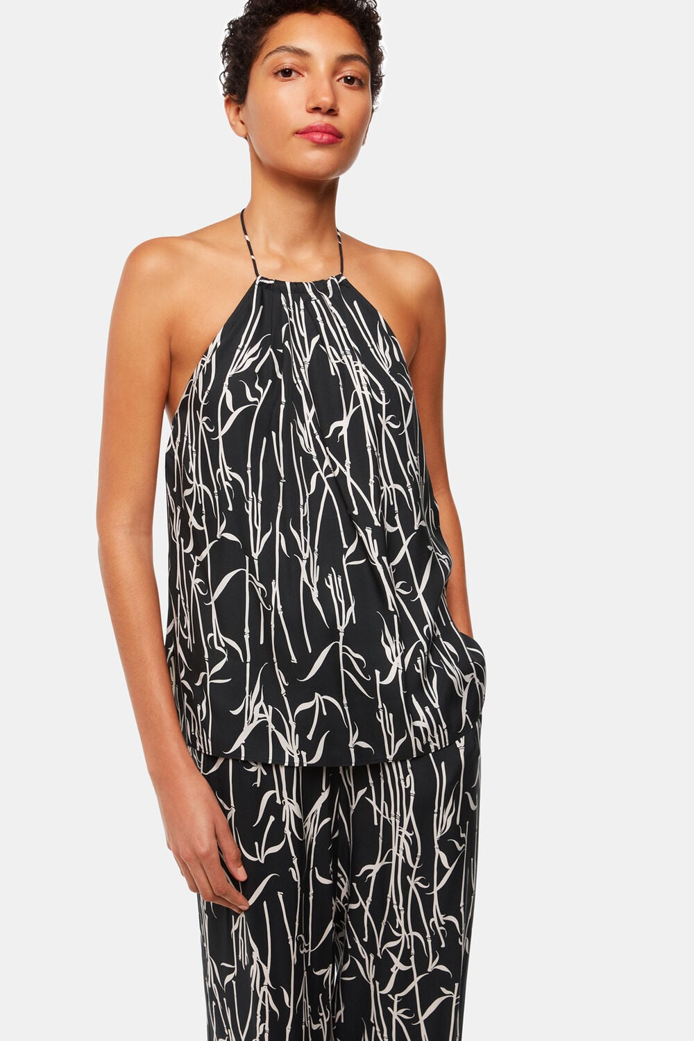 Bamboo Shoots Halterneck