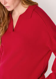 Wool Collar Neck Knit