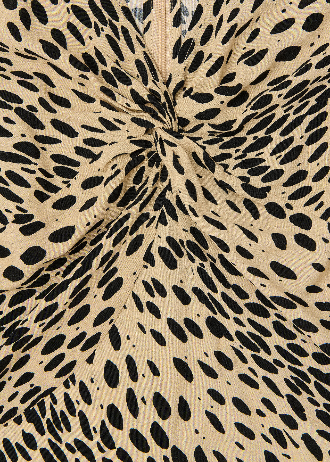 Animal Spot Print Blouse