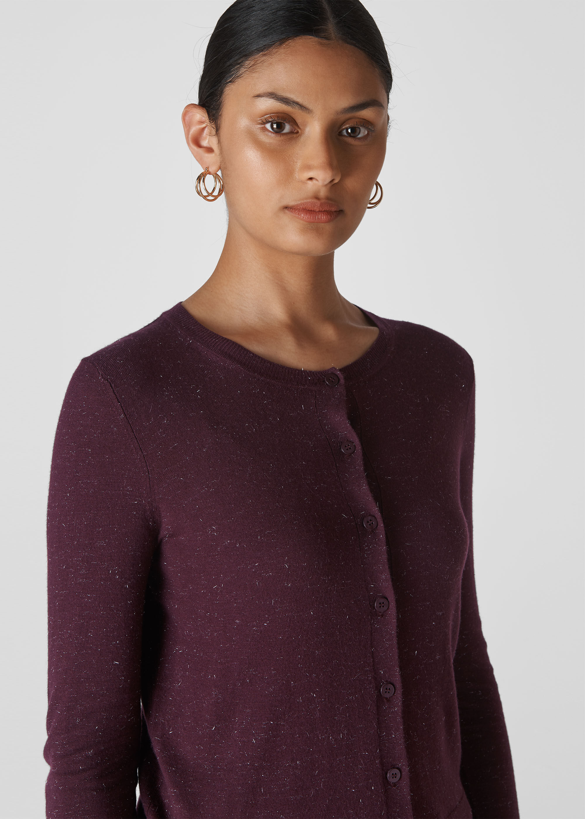 whistles annie sparkle cardigan