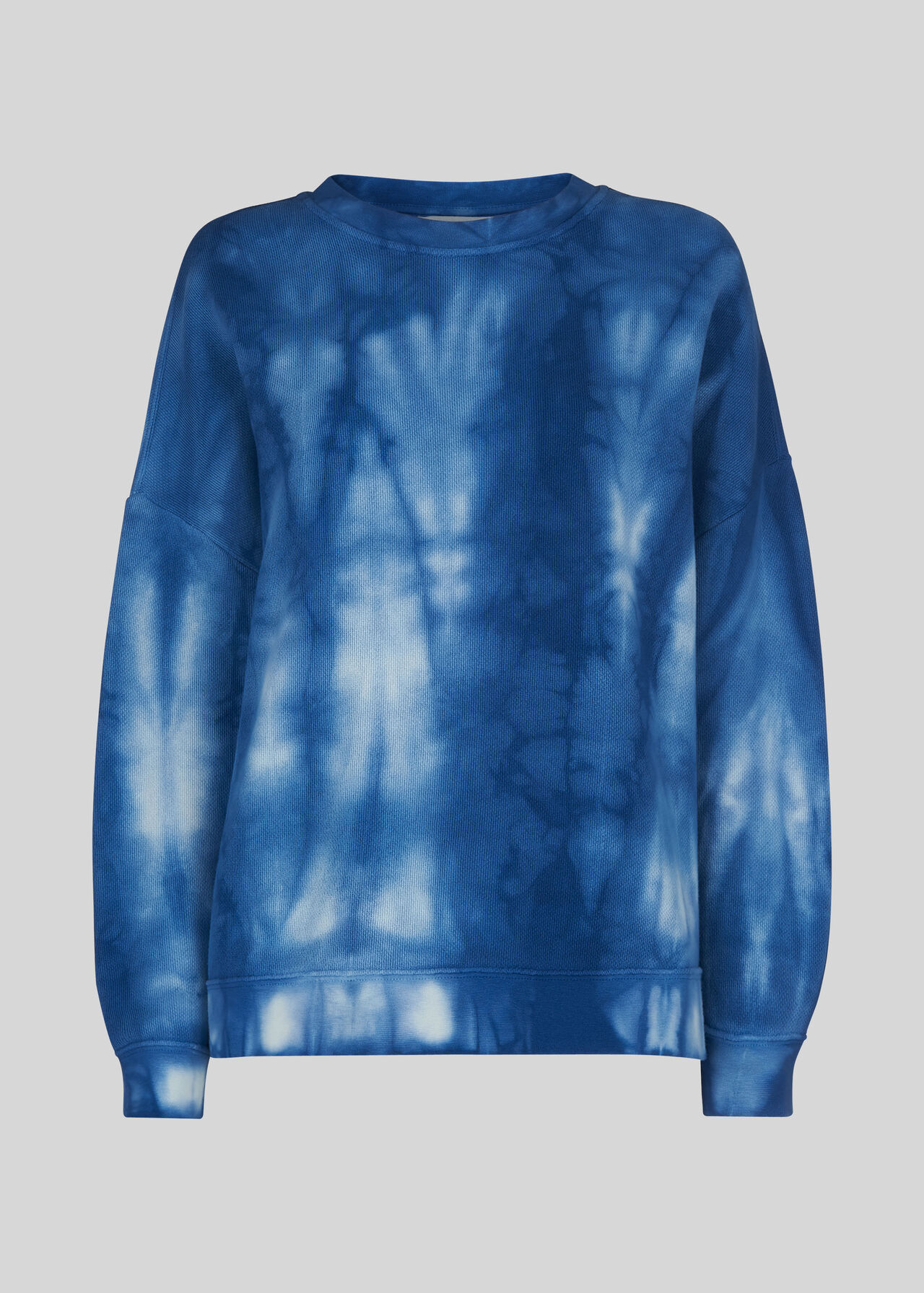 Blue Tie Dye Sweatshirt | WHISTLES