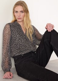 Dragonfly Long Sleeve Blouse