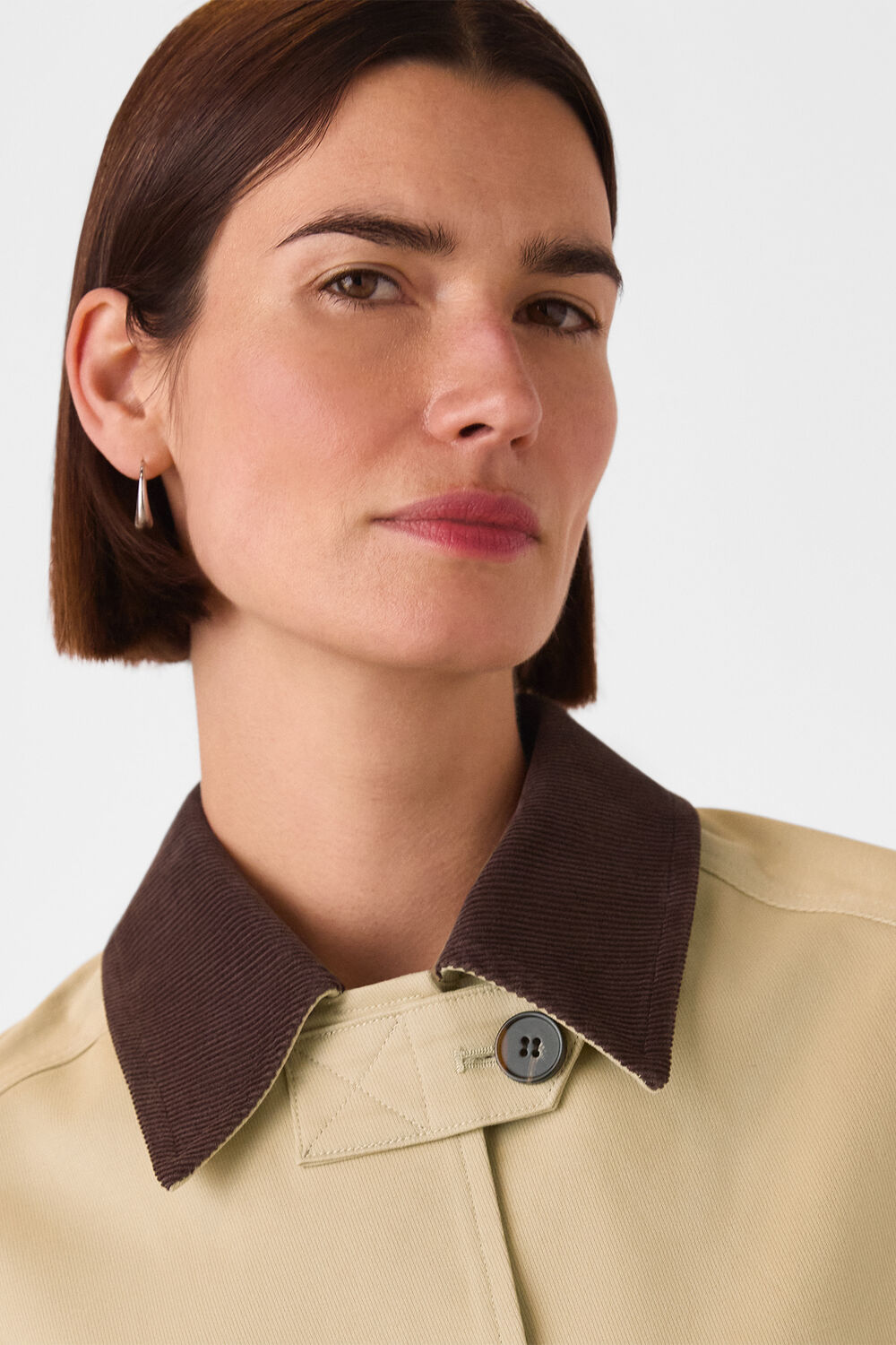 Corduroy Collar Jacket