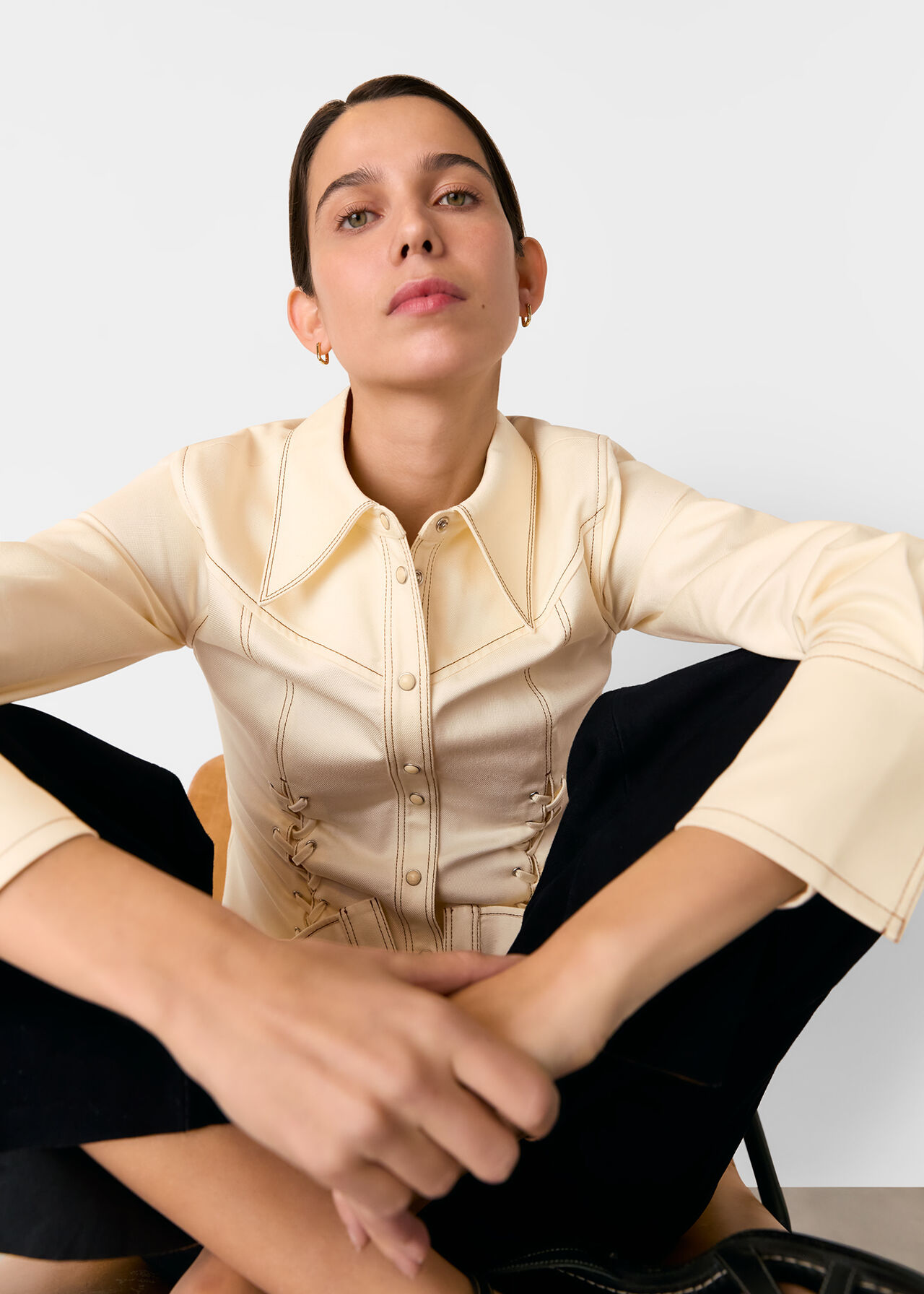 Addison Lace Detail Shirt