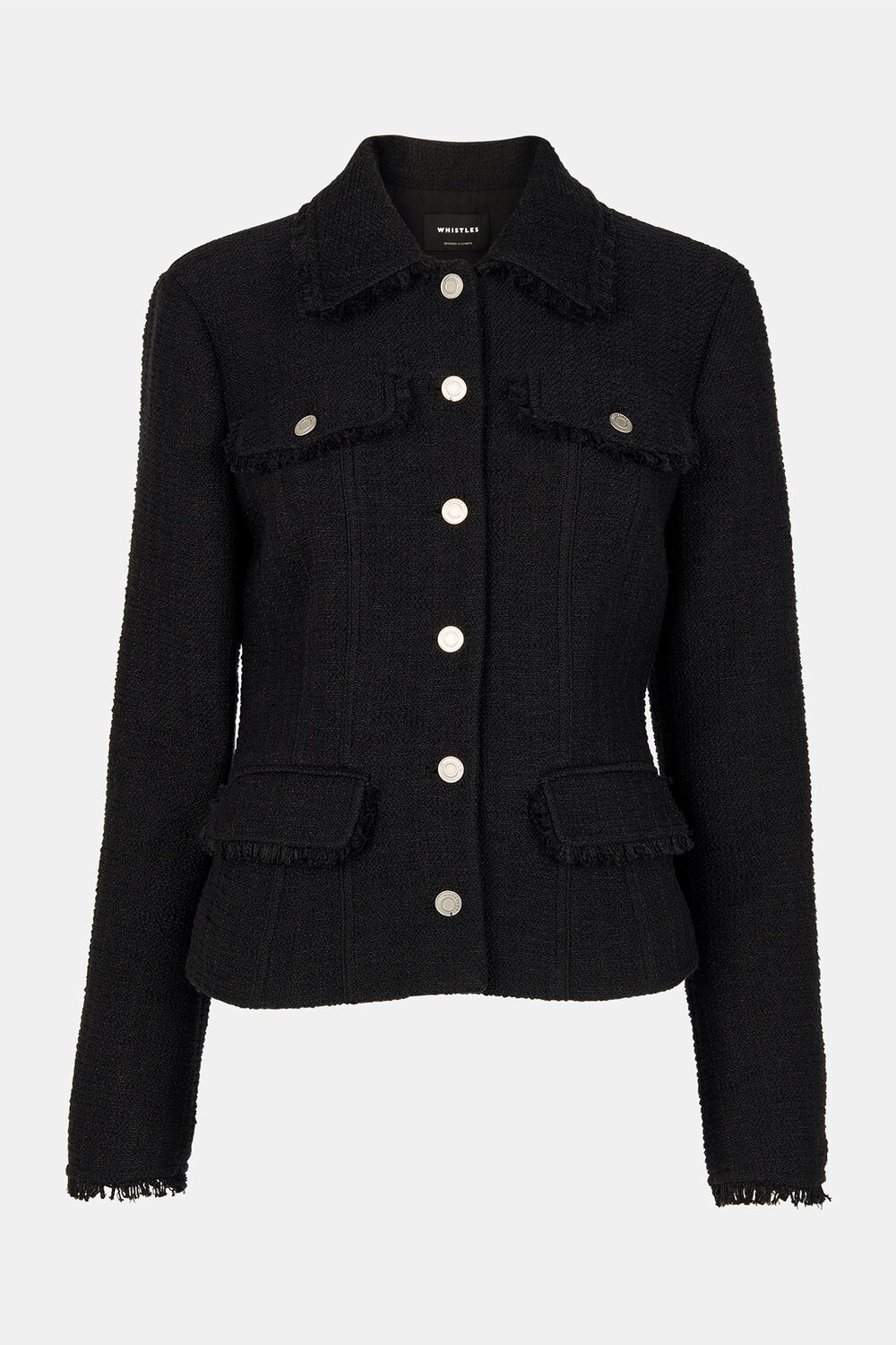 Black Lucie Boucle Jacket