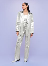 Cosmo Leather Blazer