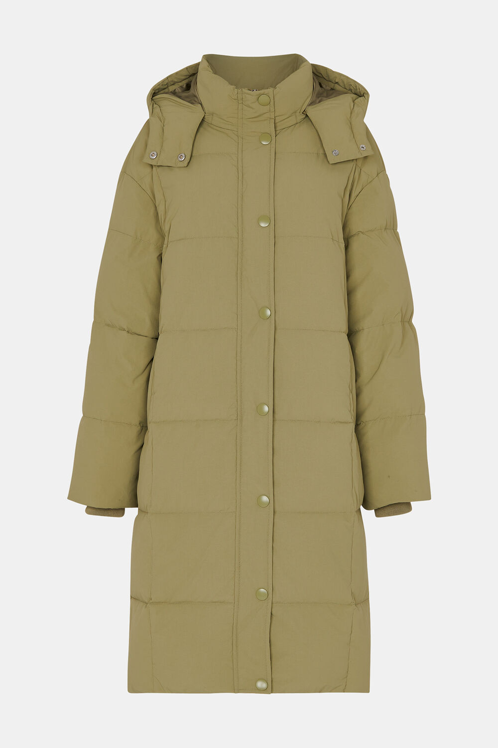 Khaki Una Puffa Coat