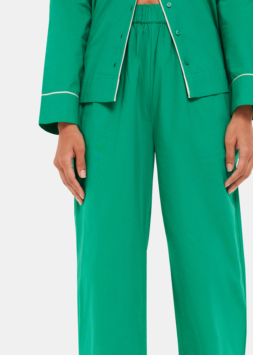 Contrast Piping Pyjamas