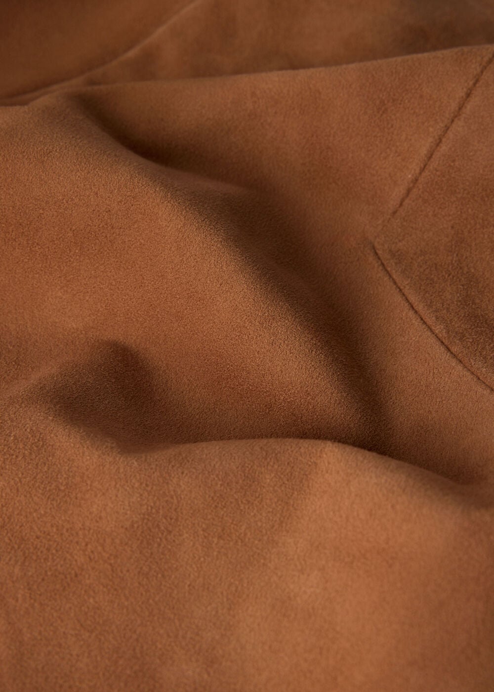 Suede A Line Skirt