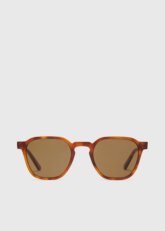 Brown Soft Square Sunglasses